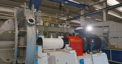 Industriegebläse mit Direktantrieb im Ventilatorenbau
